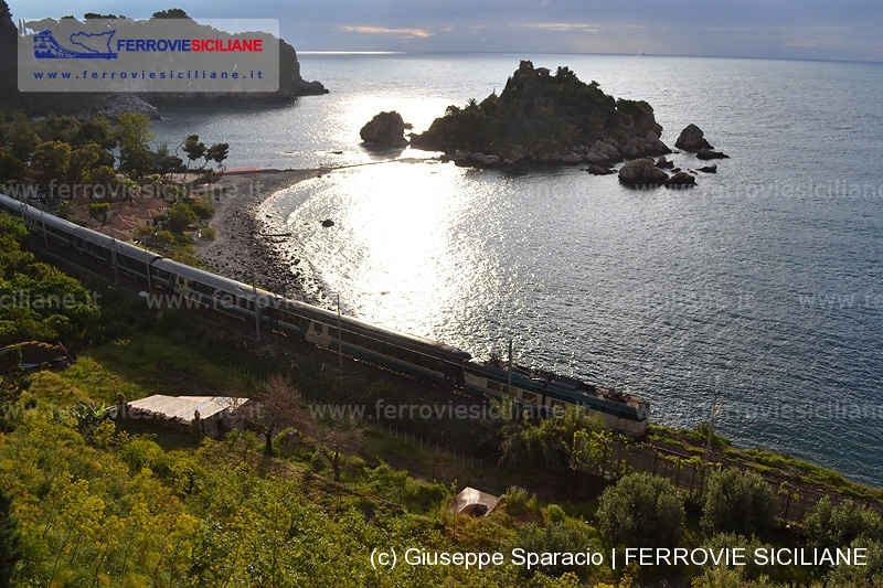 In corsa davanti l’Isola Bella