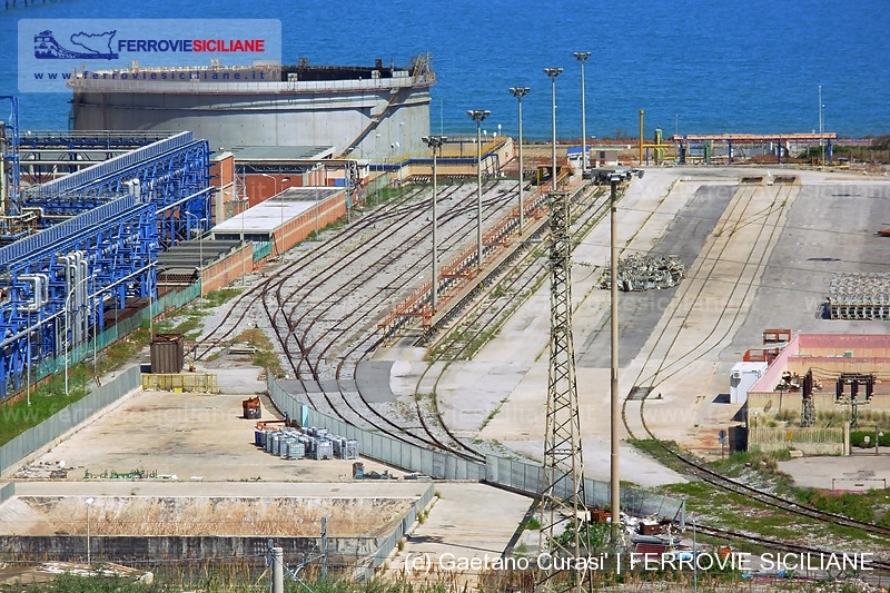 Lo scalo ferroviario della FIAT di Termini Imerese