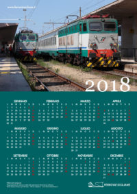 Ferrovie Siciliane - calendario 2018