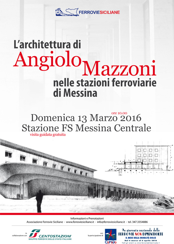 L’architettura di Angiolo Mazzoni: visite guidate nelle stazioni ferroviarie di Messina